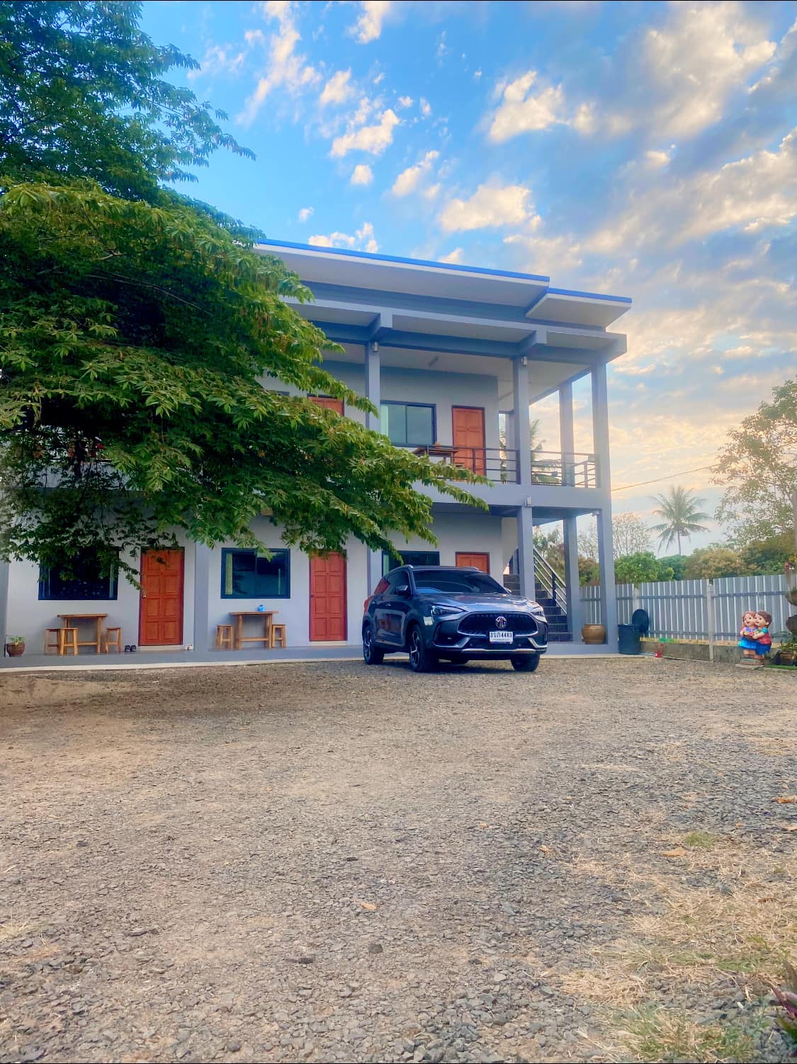 ที่พัก 2 ชั้น บรรยากาศดี